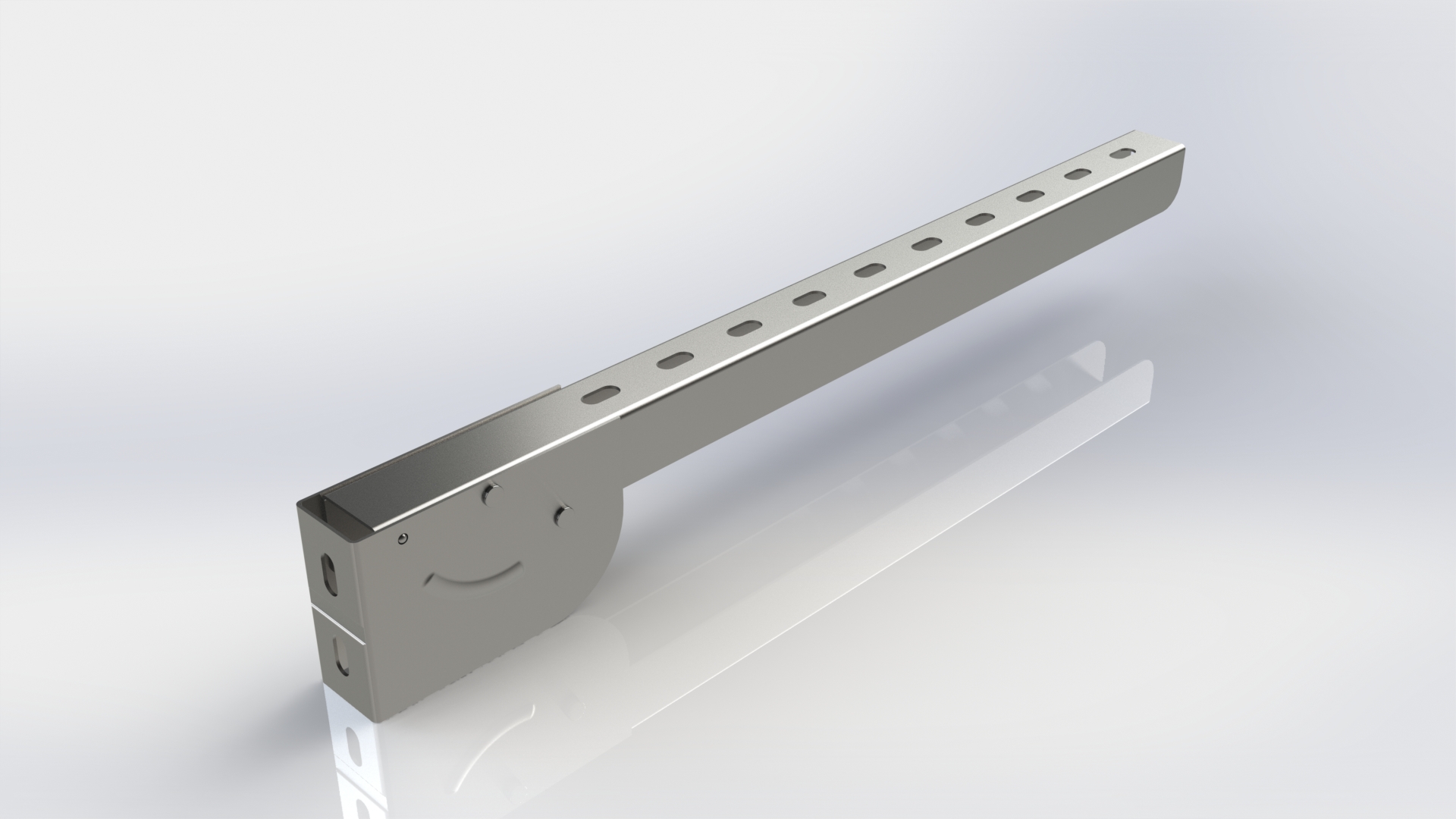 Alüminyum Bariyer Ayağı - Uzun (730mm) / 42U2106